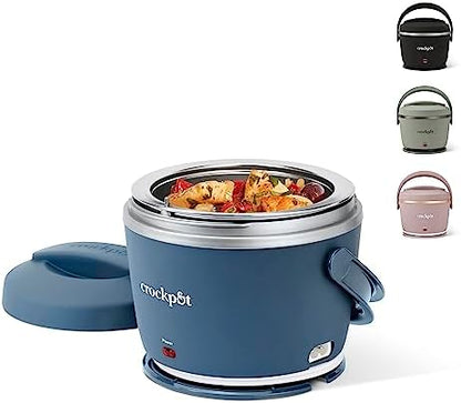 Electric Lunch Box Food Warmer 20oz – Faded Blue - Curated Catalog EPZU