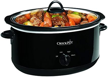 8 Quart Manual Slow Cooker – Black - Curated Catalog YK3Z