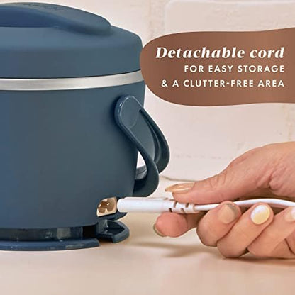 Electric Lunch Box Food Warmer 20oz – Faded Blue - Curated Catalog EPZU