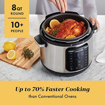 8 Quart Express Crock Multi-Use Pressure Cooker - Curated Catalog 8KV8