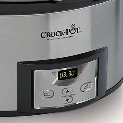 Cook & Carry 6 Quart Programmable Slow Cooker - Curated Catalog C385