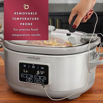 7 Quart Programmable Cook & Carry Slow Cooker - Curated Catalog T3MM