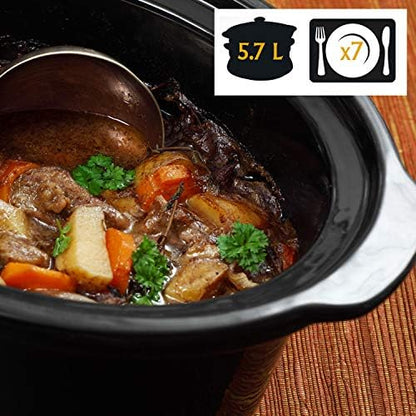 Cook & Carry 6 Quart Portable Slow Cooker - Curated Catalog 7HXT