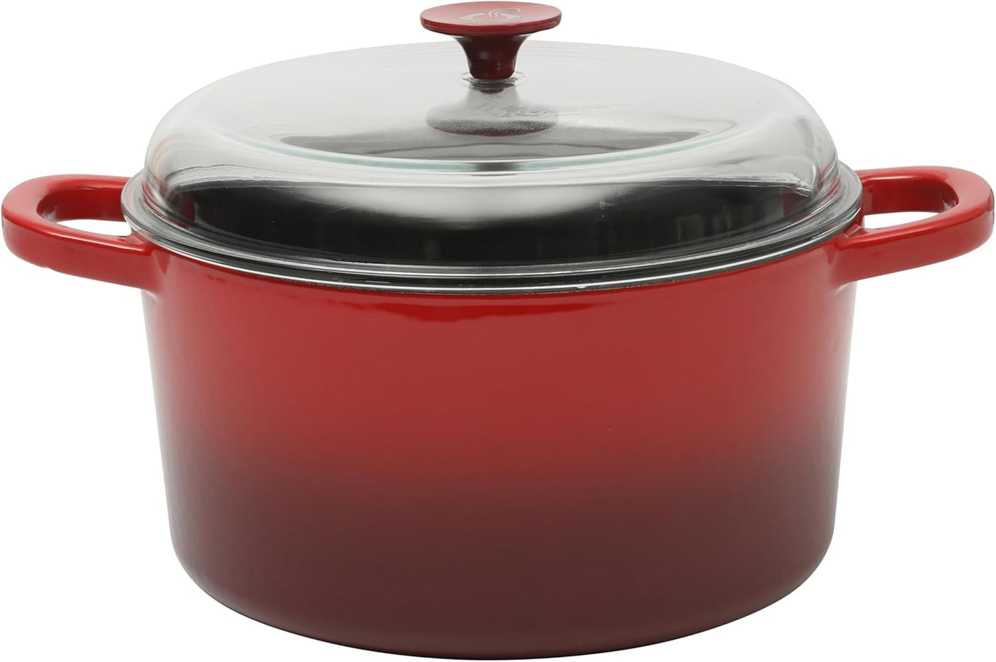 3 Quart Enameled Cast Iron Dutch Oven – Aqua - Curated Catalog 47FR