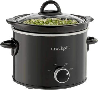 2 Quart Mini Slow Cooker – Classic Compact Cooker - Curated Catalog MR5H