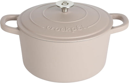 3 Quart Enameled Cast Iron Dutch Oven – Aqua - Curated Catalog 47FR