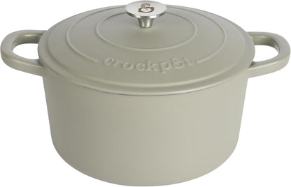 3 Quart Enameled Cast Iron Dutch Oven – Aqua - Curated Catalog 47FR