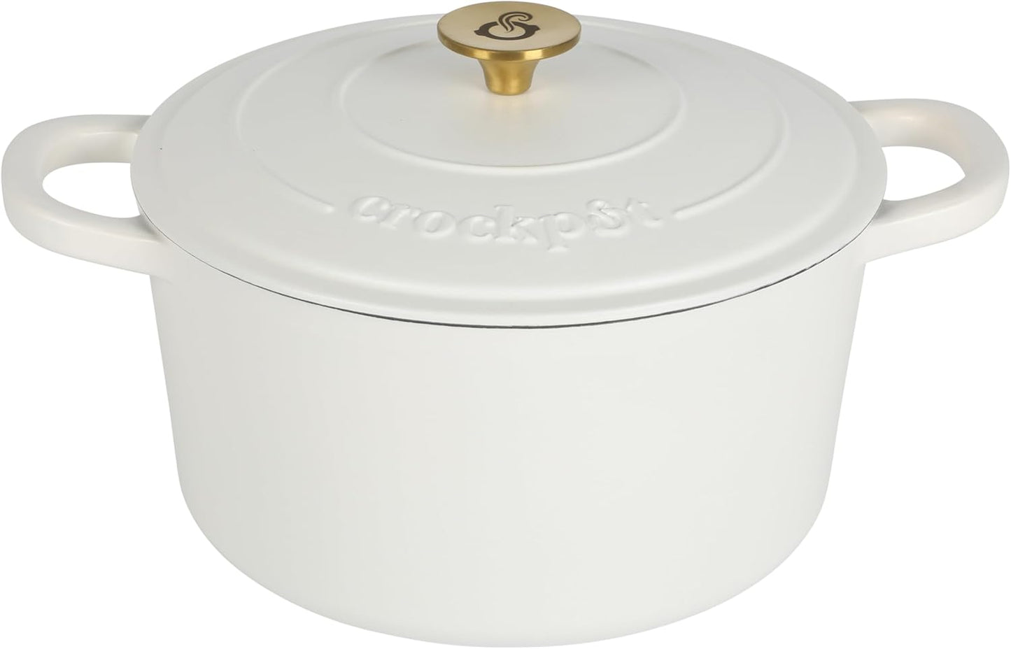 3 Quart Enameled Cast Iron Dutch Oven – Aqua - Curated Catalog 47FR
