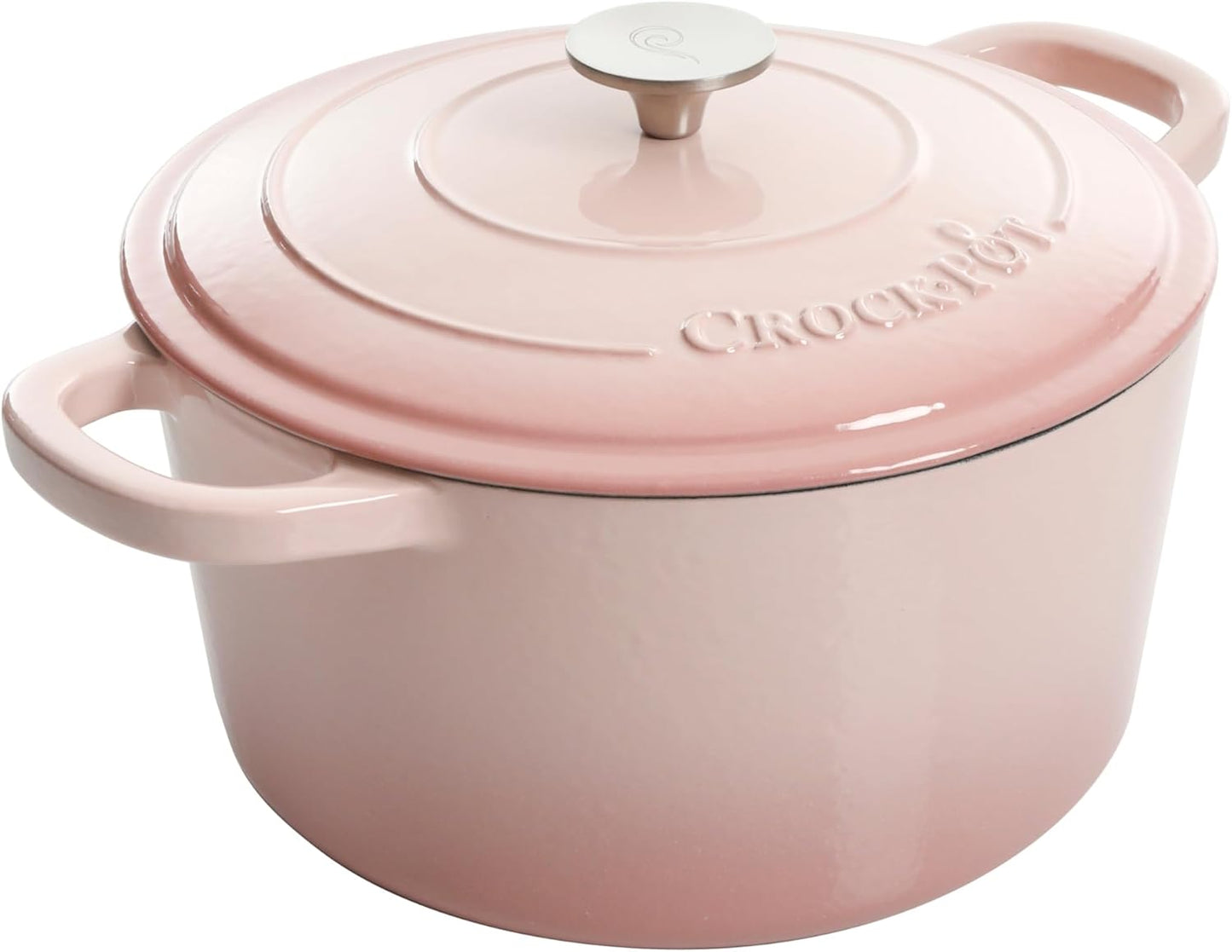3 Quart Enameled Cast Iron Dutch Oven – Aqua - Curated Catalog 47FR