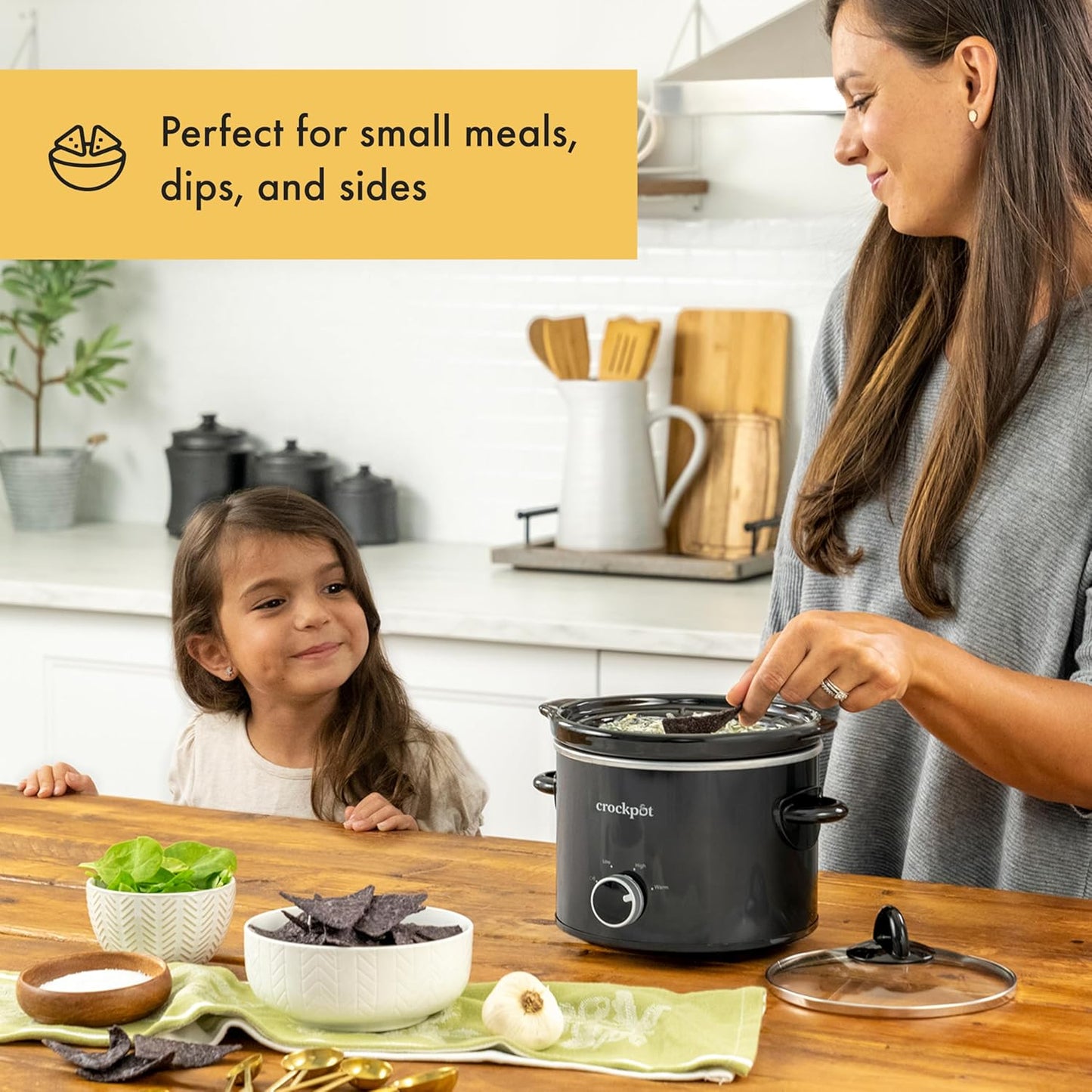 2 Quart Mini Slow Cooker – Classic Compact Cooker - Curated Catalog MR5H