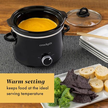 2 Quart Mini Slow Cooker – Classic Compact Cooker - Curated Catalog MR5H